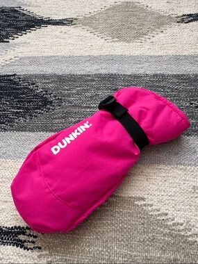 Dunkin® Hot Pink Promotional Mitten